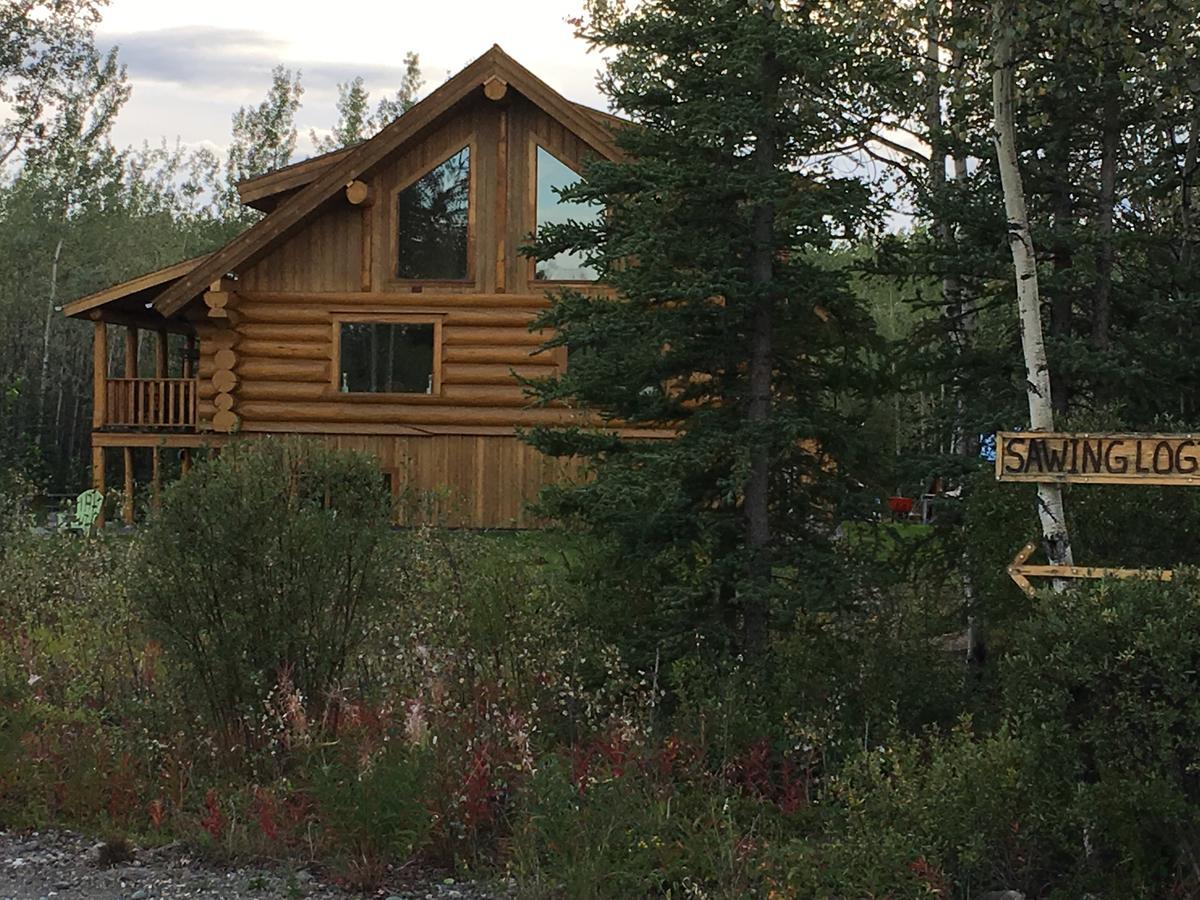Sawing Logzz Cabin Copper Center Exterior foto