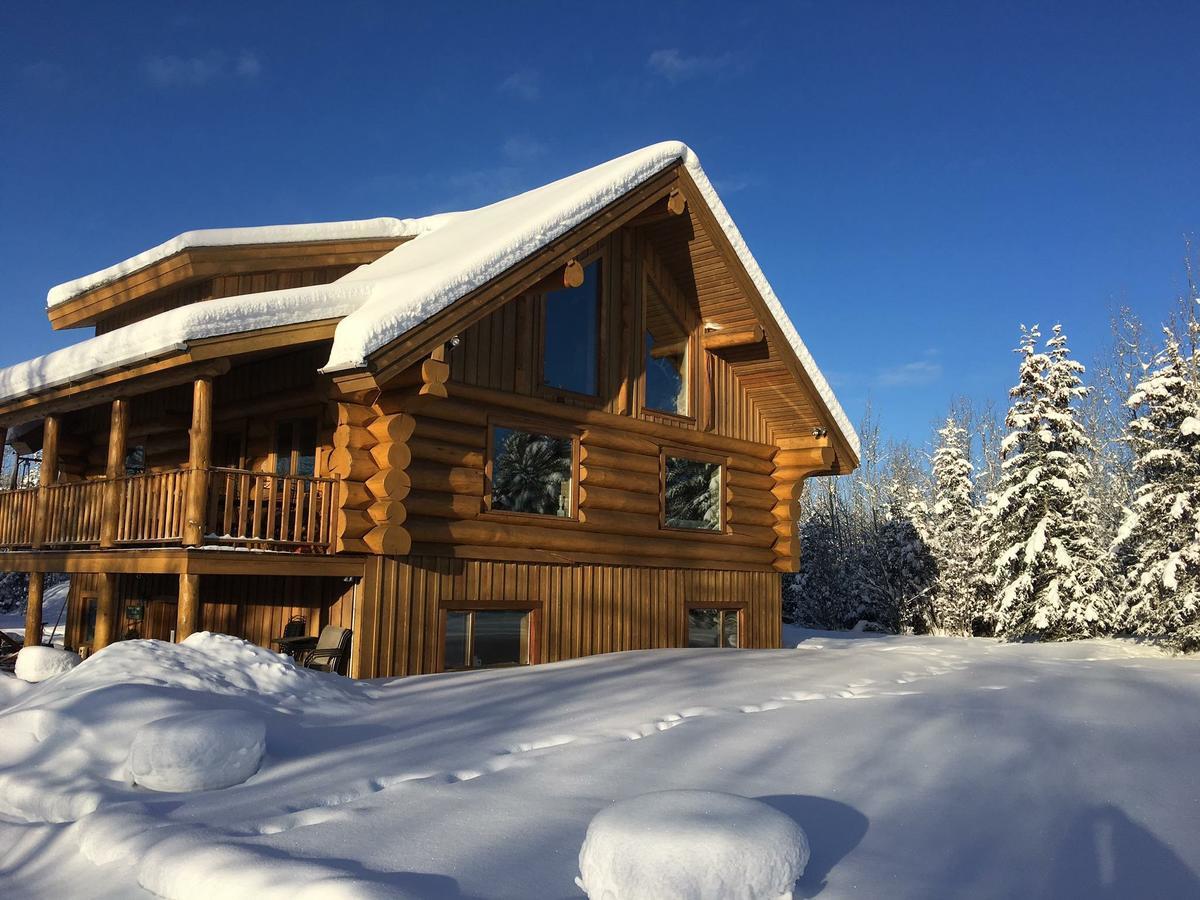 Sawing Logzz Cabin Copper Center Exterior foto