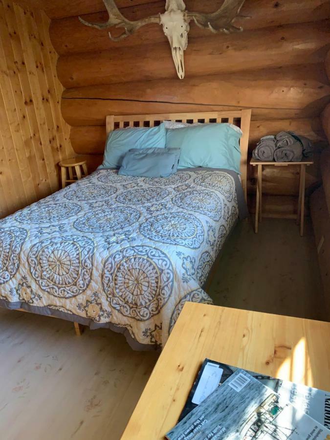 Sawing Logzz Cabin Copper Center Exterior foto